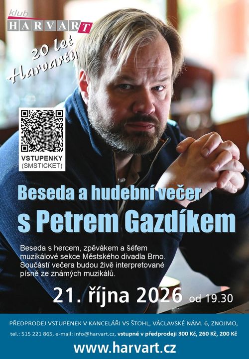 Beseda a hudební večer s PETREM GAZDÍKEM