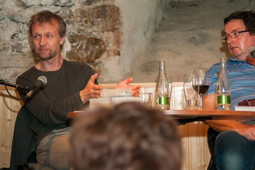 Michal Viewegh a Martin Reiner