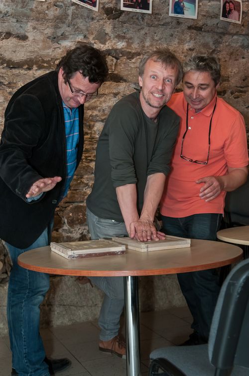 Michal Viewegh a Martin Reiner