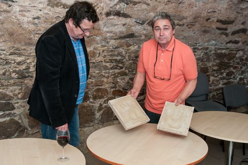 Michal Viewegh a Martin Reiner