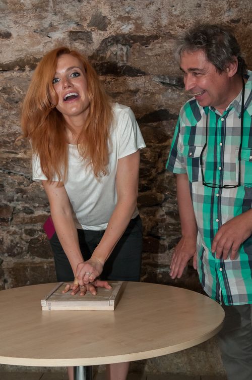 Gabriela Soukalová a Jiří Hamza