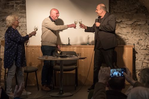 Křest knížky Harvart stále jedinečný s Petrem Rychlým