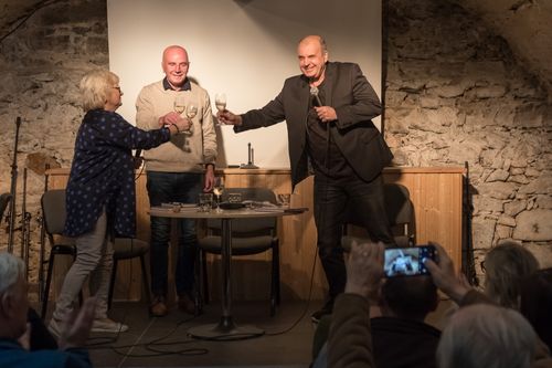 Křest knížky Harvart stále jedinečný s Petrem Rychlým