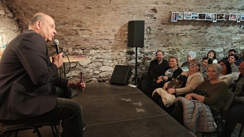 Křest knížky Harvart stále jedinečný s Petrem Rychlým